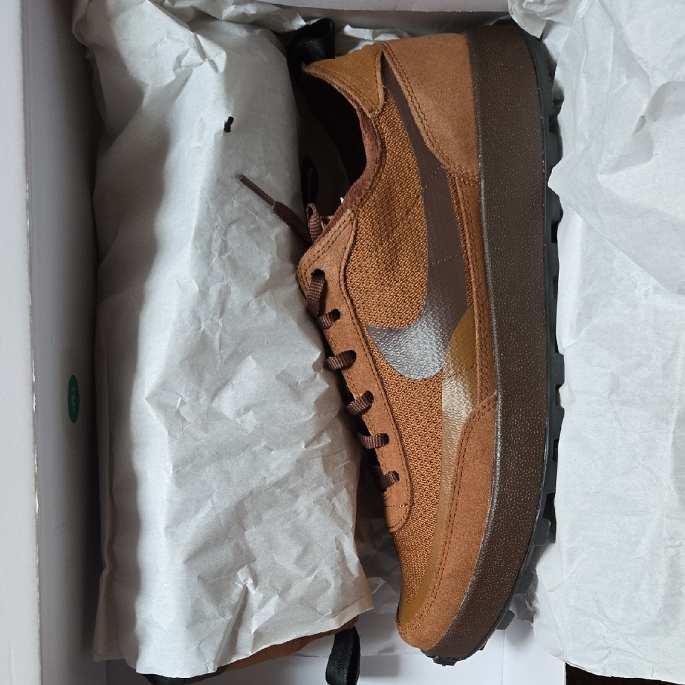 Tom Sachs General Purpise Shoe Nike Men's Brown Sneakers Size 13 Mens Like New
